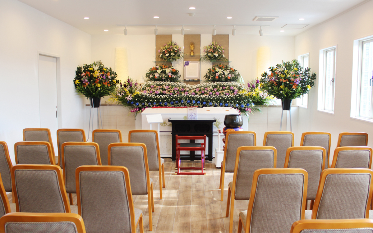 家族葬・直葬の心響/赤間斎場ホール写真