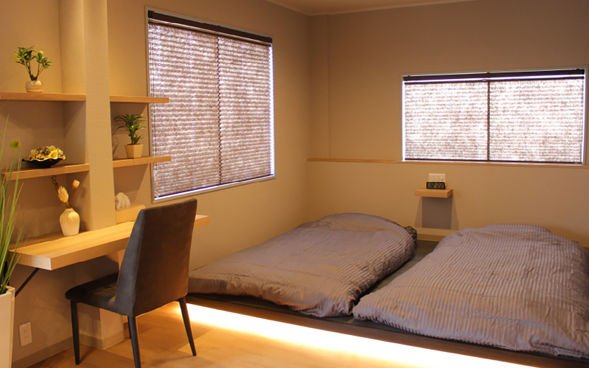 家族葬・直葬の心響/赤間斎場 寝室写真