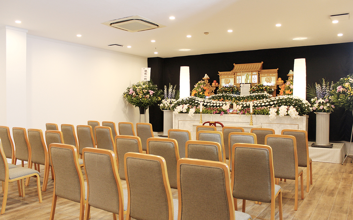家族葬・直葬の心響/芦屋和順閣斎場 ホール写真
